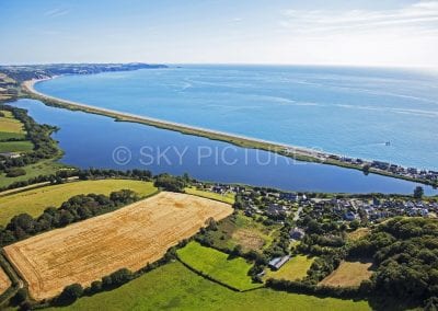 Slapton Ley overlooking Torcross, South Devon